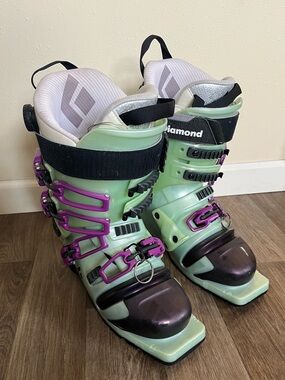 Black Diamond Stiletto Telemark Boots Size 26.0